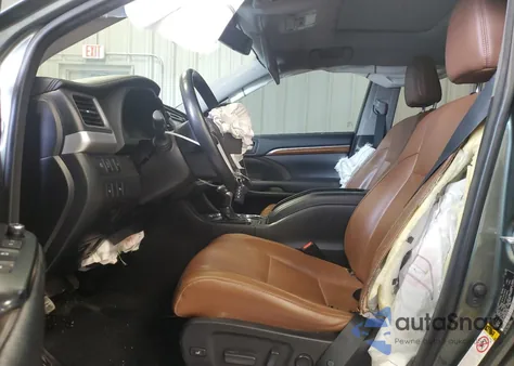 2018 Toyota Highlander Limited from USA, damaged, VIN 5TDDZRFH8JS897561